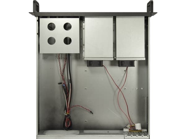 Inter-Tech IPC 2U-2504 - Rackmonterbar - micro ATX - SATA - hot-swap - ingen strømforsyning (ATX) - USB