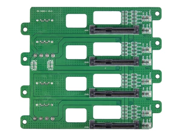 Inter-Tech IPC 3U-3508 - Rackmonterbar - ATX - SATA/SAS - hot-swap - ingen strømforsyning (ATX) - USB