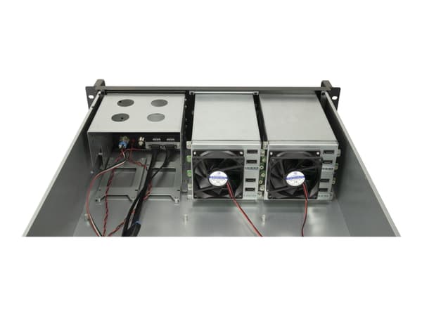 Inter-Tech IPC 3U-3508 - Rackmonterbar - ATX - SATA/SAS - hot-swap - ingen strømforsyning (ATX) - USB