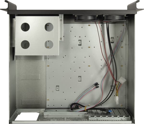 Inter-Tech 4U-K-439L, Teline, Palvelin, Musta, ATX, EATX, mikro ATX, Mini-ITX, Alumiini, Terästä, 4U