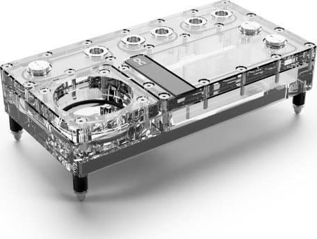 Alphacool 15473, Vesiblokki, Akryyli, Läpinäkyvä, 1/4", 125 mm, 240 mm