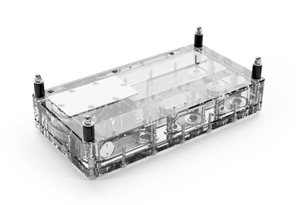 Alphacool 15473, Vesiblokki, Akryyli, Läpinäkyvä, 1/4", 125 mm, 240 mm