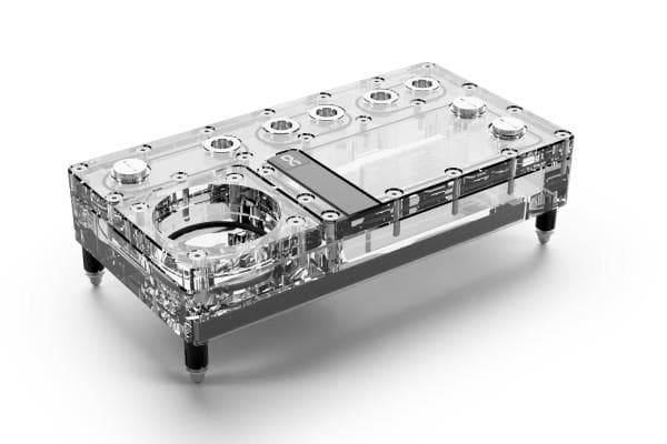 Alphacool 15473, Vesiblokki, Akryyli, Läpinäkyvä, 1/4", 125 mm, 240 mm