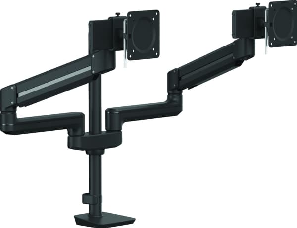 Fellowes Tallo 8615501, Clamp/Grommet, 9 kg, 101,6 cm (40"), 100 x 100 mm, Korkeudensäätö, Musta