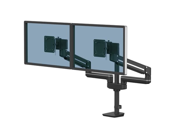 Fellowes Tallo 8615501, Clamp/Grommet, 9 kg, 101,6 cm (40"), 100 x 100 mm, Korkeudensäätö, Musta musta