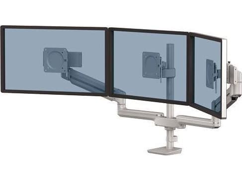 Fellowes Tallo 8614201, Klemme/malje, 9 kg, 68,6 cm (27"), 100 x 100 mm, Høydejustering, Sølv