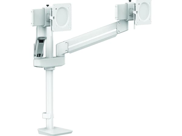 Fellowes Tallo 8616601, Klämma/genomföring, 9 kg, 101,6 cm (40"), 100 x 100 mm, Höjdjustering, Vit