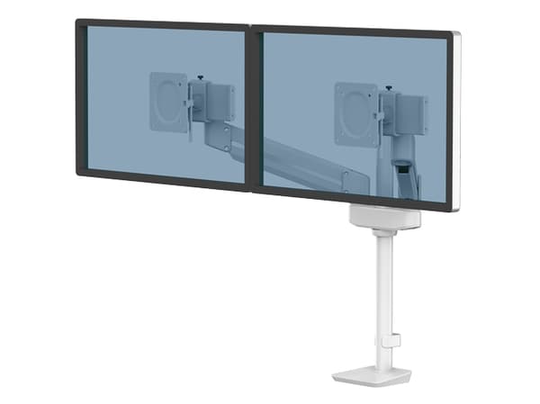 Fellowes Tallo 8616601, Klämma/genomföring, 9 kg, 101,6 cm (40"), 100 x 100 mm, Höjdjustering, Vit