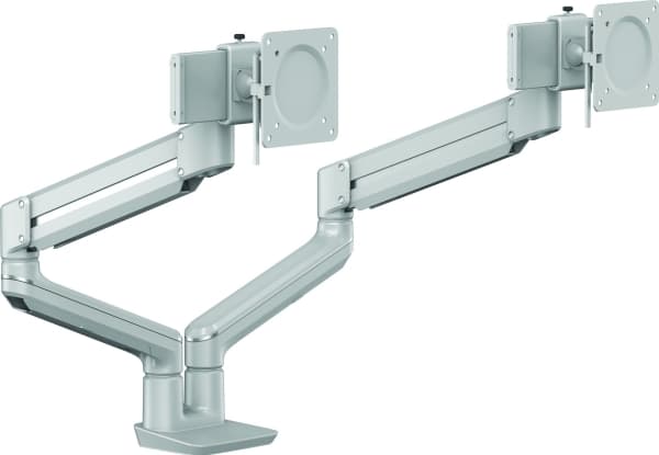 Fellowes Tallo 8613101, Klämma/genomföring, 9 kg, 101,6 cm (40"), 100 x 100 mm, Höjdjustering, Silver