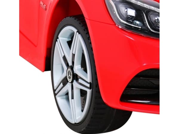 Mercedes Benz SLC300 oppladbar bil for barn Rød + lyder MP3-lys + fjernkontroll + sakte start