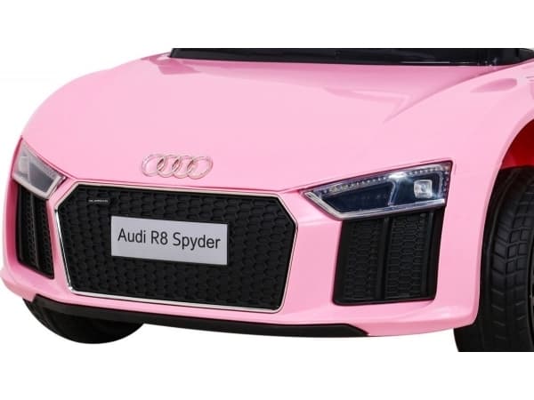 Audi R8 akku auto vauvan vaaleanpunainen