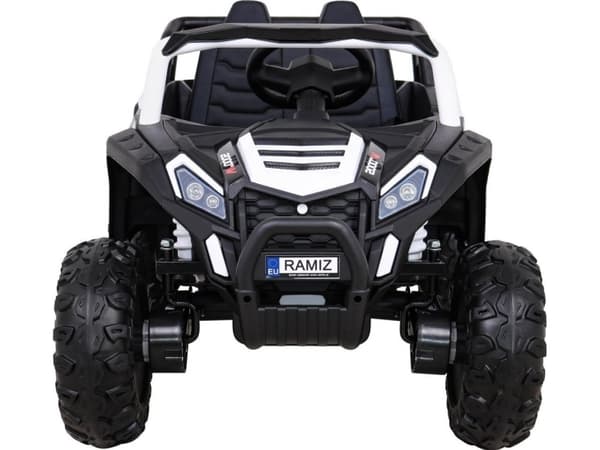 Ramiz Auto med akumulator Buggy UTV 2000M Racing Biały