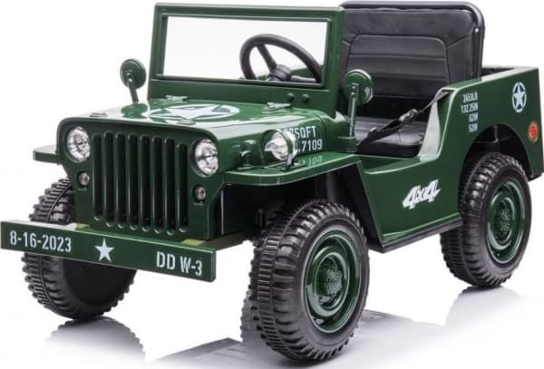 Ramiz Batteridrevet bil Retro Military Green