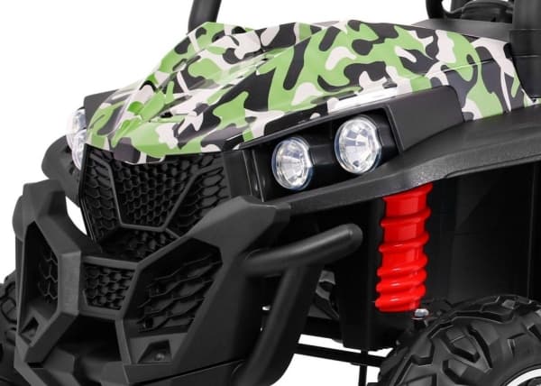 Grand Buggy Strong Lift för barn Moro + 4x4 Drive + Fjärrkontroll + Bagagehållare + MP3 Radio + LED