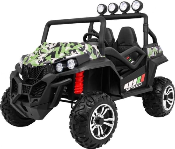 Grand Buggy Strong Lift för barn Moro + 4x4 Drive + Fjärrkontroll + Bagagehållare + MP3 Radio + LED