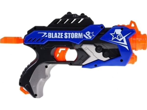 8+ Kids Spring Blaze Storm Gun 5 kuler skumballer + manuell mekanisme
