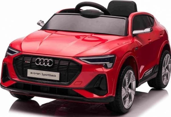 Ramiz Audi E-Tron Sportback akkuauto punainen