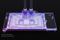 Miniatyrbilde 2 av 5: Alphacool Eisblock Aurora, Vannblokk + Bakplate, Akryl, Aluminium, Kobber (Cu), Gjennomsiktig, 3-Pin JST, 1/4", Grafikkort