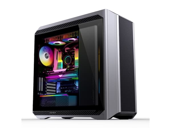 Jonsbo D500, Full Tower, PC, Silver, ATX, EATX, ITX, micro ATX, Stål, Spela