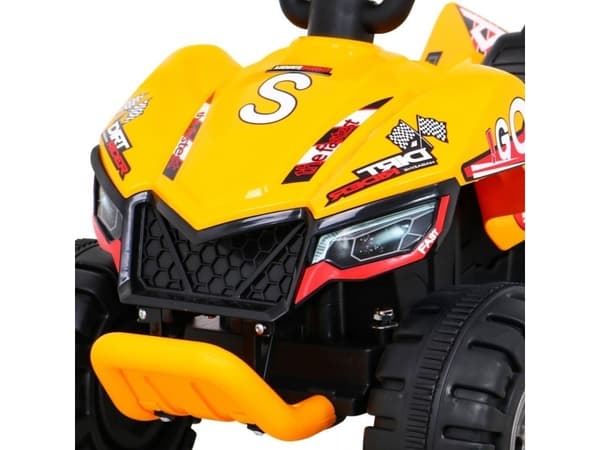 Ramiz Pojazd Quad THE FASTEST Żółty