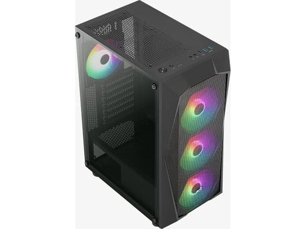 AeroCool - - ingen strömförsörjning (ATX) - USB/ljud