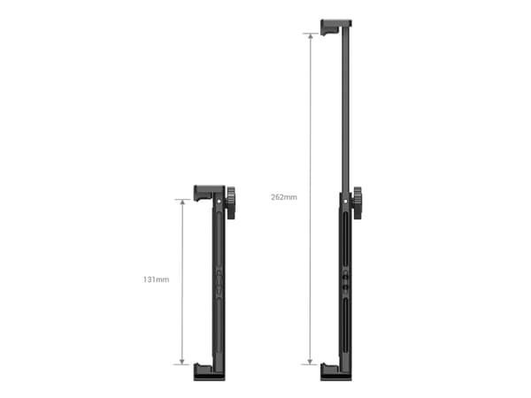 SmallRig 2930, Svart, Gjuten aluminium, Apple iPad, Kina, 220 mm, 43 mm