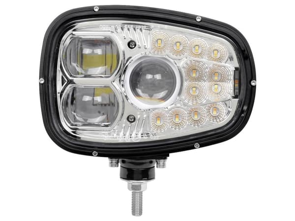 SecoRüt 95860KR Komplet-lygte, Forlygter LED (RGB) foran, højre (B x H x T) 214 x 201 x 109 mm Sort