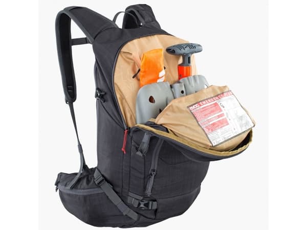 EVOC Line 30L, Kehikoton, Randohiihto, Hiili, Harmaa, Unisex, Takatasku, Etutasku, Laskettelulasitasku, Lantiovyötasku, Matkapuhelintasku, Avaintasku