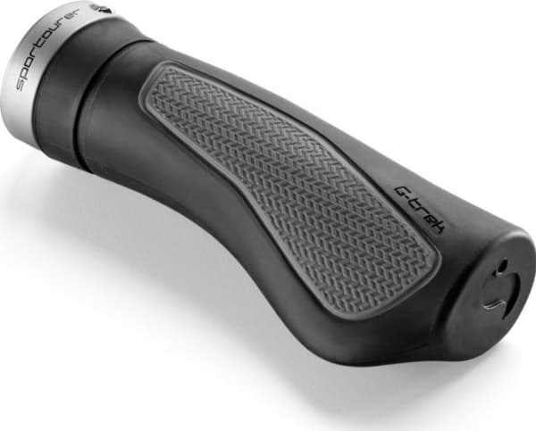 SPORTOURER JAMMY TREKKING LARGE lock-on ohjaustangon kahvat musta (UUSI)