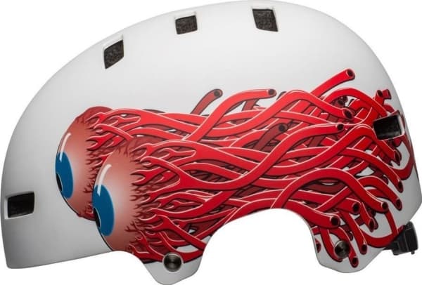 BELL bmx helmet BELL LOCAL matte white eyes size L (59–61.5 cm) (NEW)