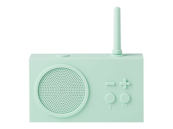 LEXON TYKHO 3, Portable, AM, FM, 88 - 108 Hz, 10 m, Micro-USB, Mint colour