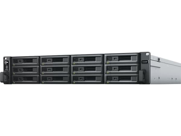 Synology RX1223RP Expansion Unit - Lagerskap - 12 brønner (SATA) - kan monteres i rack - 2U - for Synology HAT5300, RKS-02, SAT5210