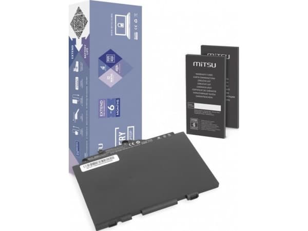 Bateria Mitsu Bateria do HP EliteBook 725 G3, 820 G3 4000 mAh (44 Wh) 11.1V - 10.8 Volt
