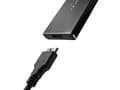 Miniatyrbilde 5 av 5: Qoltec Housing | M.2 SATA SSD-brønn | NGFF | USB 3.0