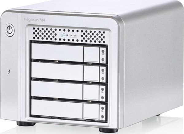 Promise Technology Pegasus M4, 8 TB, SSD, SATA, 2.5", Tower, Vit