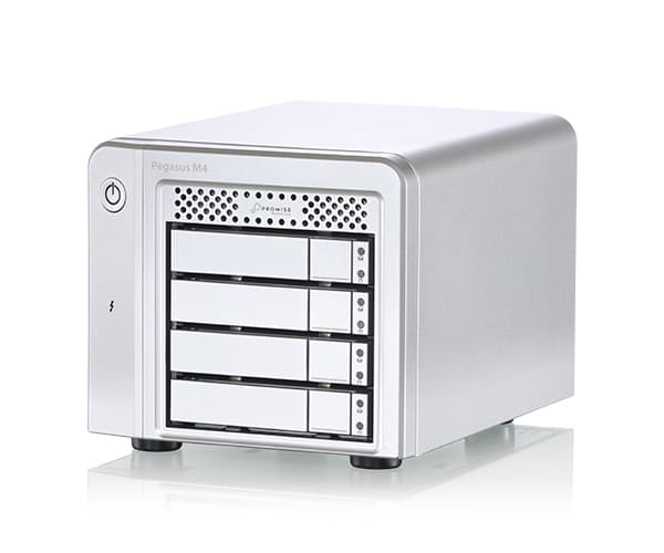 Promise Technology Pegasus M4, 8 TB, SSD, SATA, 2.5", Tower, Vit