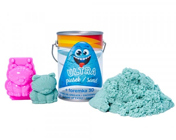 Epee Ultra piasek puszka 150g turkis + formka 3D tygrysek