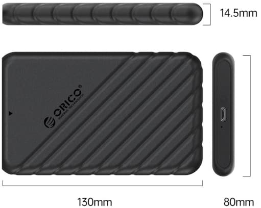 ORICO HDD/SSD-CABINET 2,5" USB 3.1 Gen 1 Typ-C