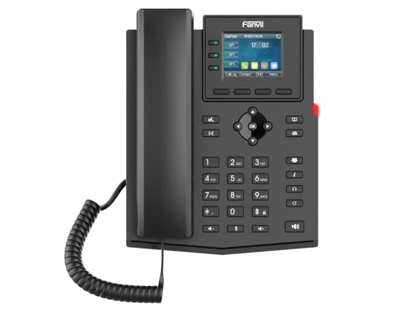 Fanvil HT301-U, Langallinen, Toimisto/puhelukeskus, 20 - 20000 Hz, 73 g, Kuulokkeet, Musta