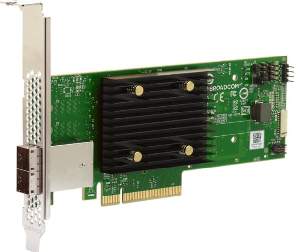 Lenovo ThinkSystem 440-8e - Kontrollerkort - 8 Kanal - SATA 6Gb/s / SAS 12Gb/s - låg profil - PCIe 4.0 x8 - för ThinkSystem SR630 V3; SR645 V3; SR65X