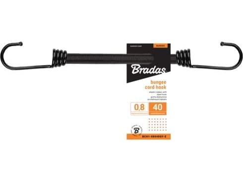 Bradas Elastisk bånd med stålkrok 0,8x120cm Bradas 5488