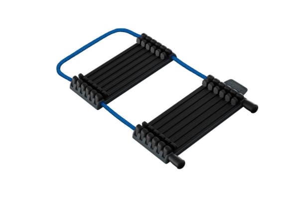 Thule Carbon Frame Protector, Svart, Blå, Termoplastisk elastomer (TPE)