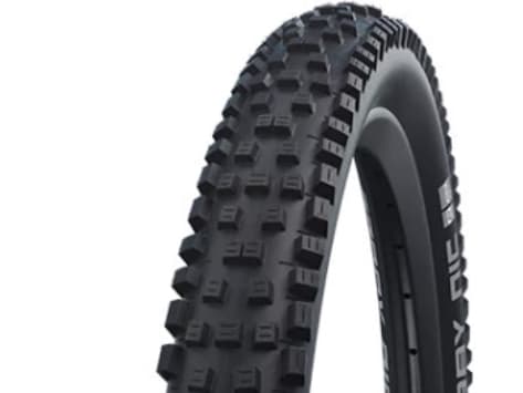Schwalbe Nobby Nic, 27.5", Stad/terräng, Väg, Slanglöst Ready-däck, Vikt vulst, Svart, 38 psi