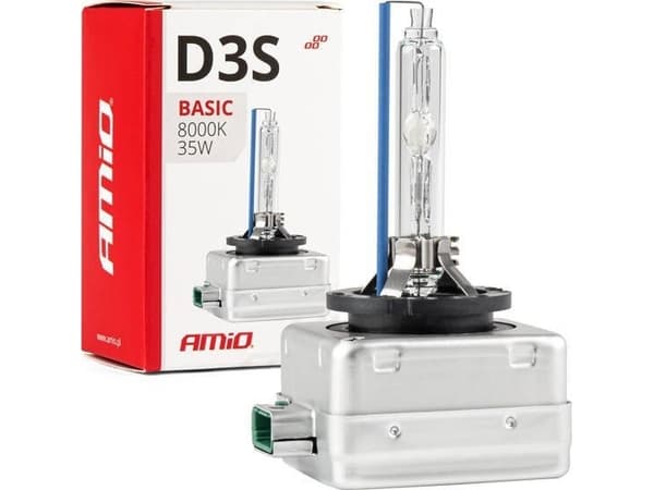 AMiO Xenon pære xenon filament D3S 35W 8000K AMiO BASIC AMIO-02949