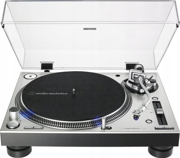 Audio-Technica AT-LP140XP - Dreieskive - sølv