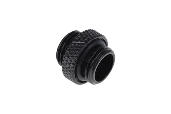 Alphacool 17399, Musta, Liitin, Nestemäinen, Messinki, 1/4", 15 mm