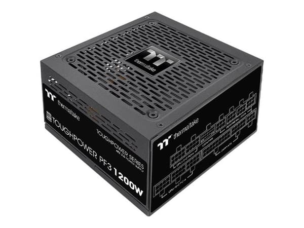 Thermaltake Toughpower PF3 - TT Premium Edition - strømforsyning (intern) - ATX12V 3.0 - 80 PLUS Platinum - AC 100-240 V - 1200 watt - aktiv PFC - sv Sort