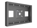 Miniatyrbilde 3 av 5: Multibrackets M Pro Series - Innhegning - ventilert - for LCD-skjerm - låsbar - stål - svart - skjermstørrelse: 22" - veggmonterbar - for LG 22SM3G,