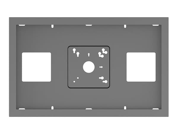 Multibrackets M Pro Series - Innhegning - ventilert - for LCD-skjerm - låsbar - stål - svart - skjermstørrelse: 22" - veggmonterbar - for LG 22SM3G,