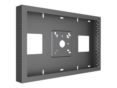 Multibrackets M Pro Series - Innhegning - ventilert - for LCD-skjerm - låsbar - stål - svart - skjermstørrelse: 22" - veggmonterbar - for LG 22SM3G,